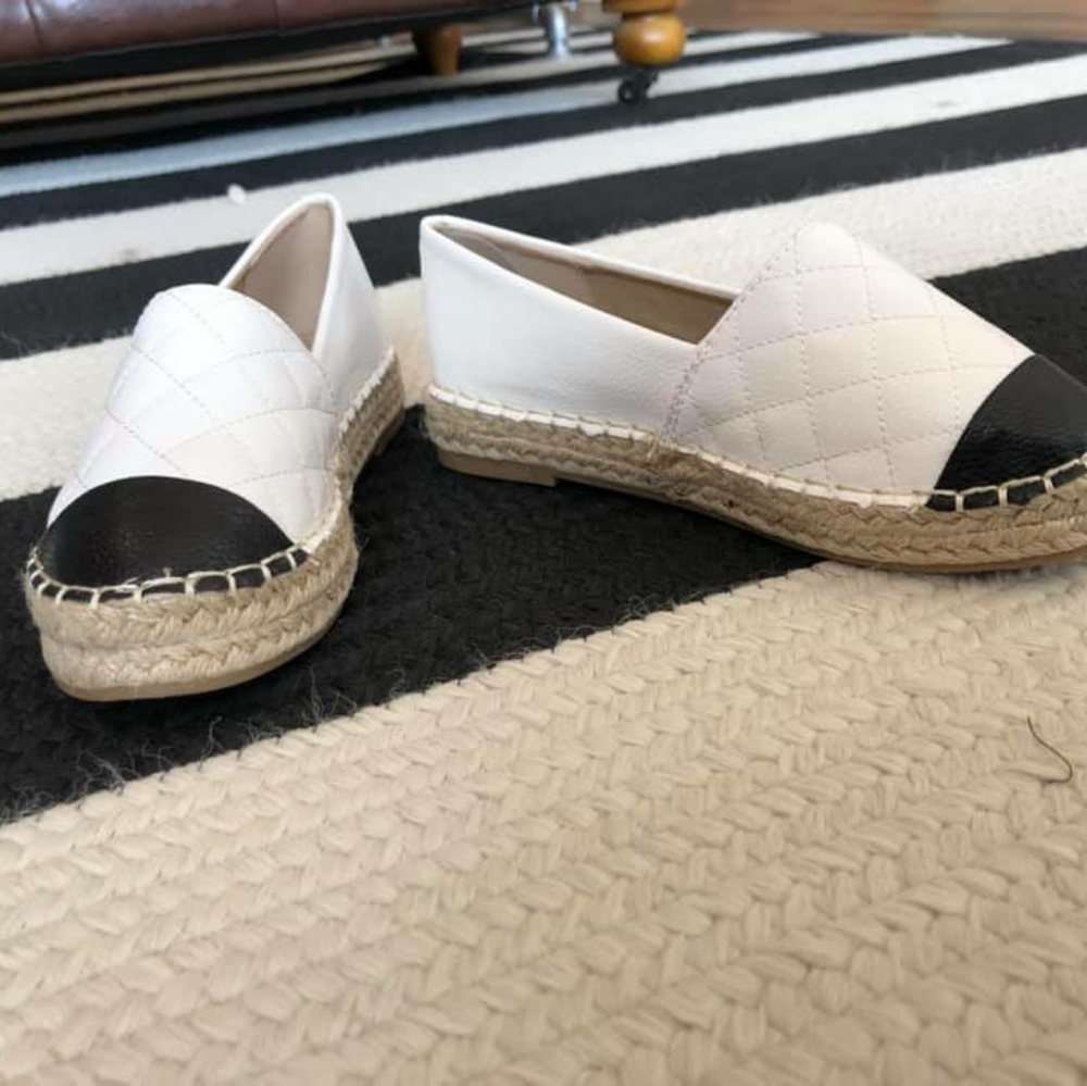 Ccocci Quilted Cap Toe Flats NEW IN BOX! - Picture 4 of 7